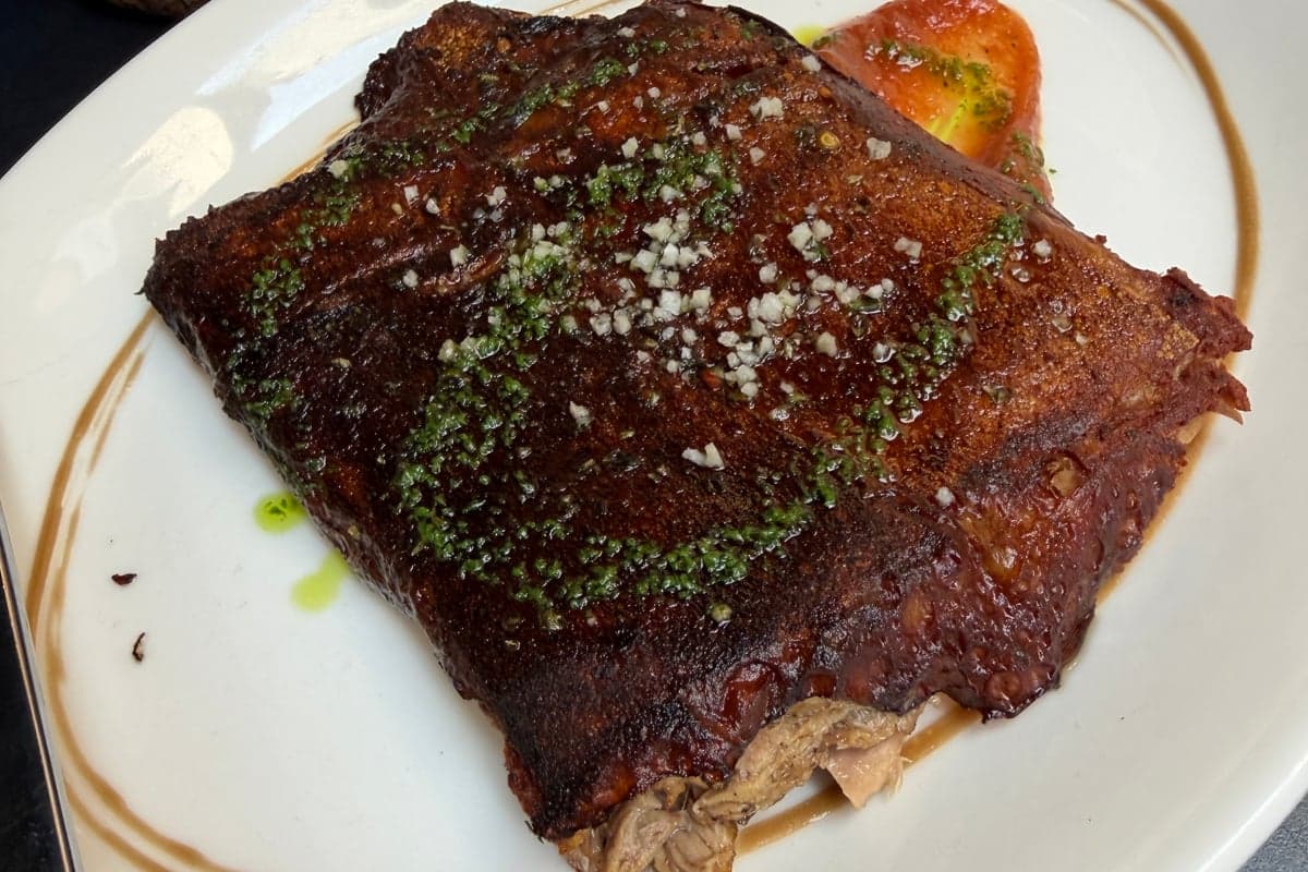 Cochinillo at La Cuchara de San Telmo