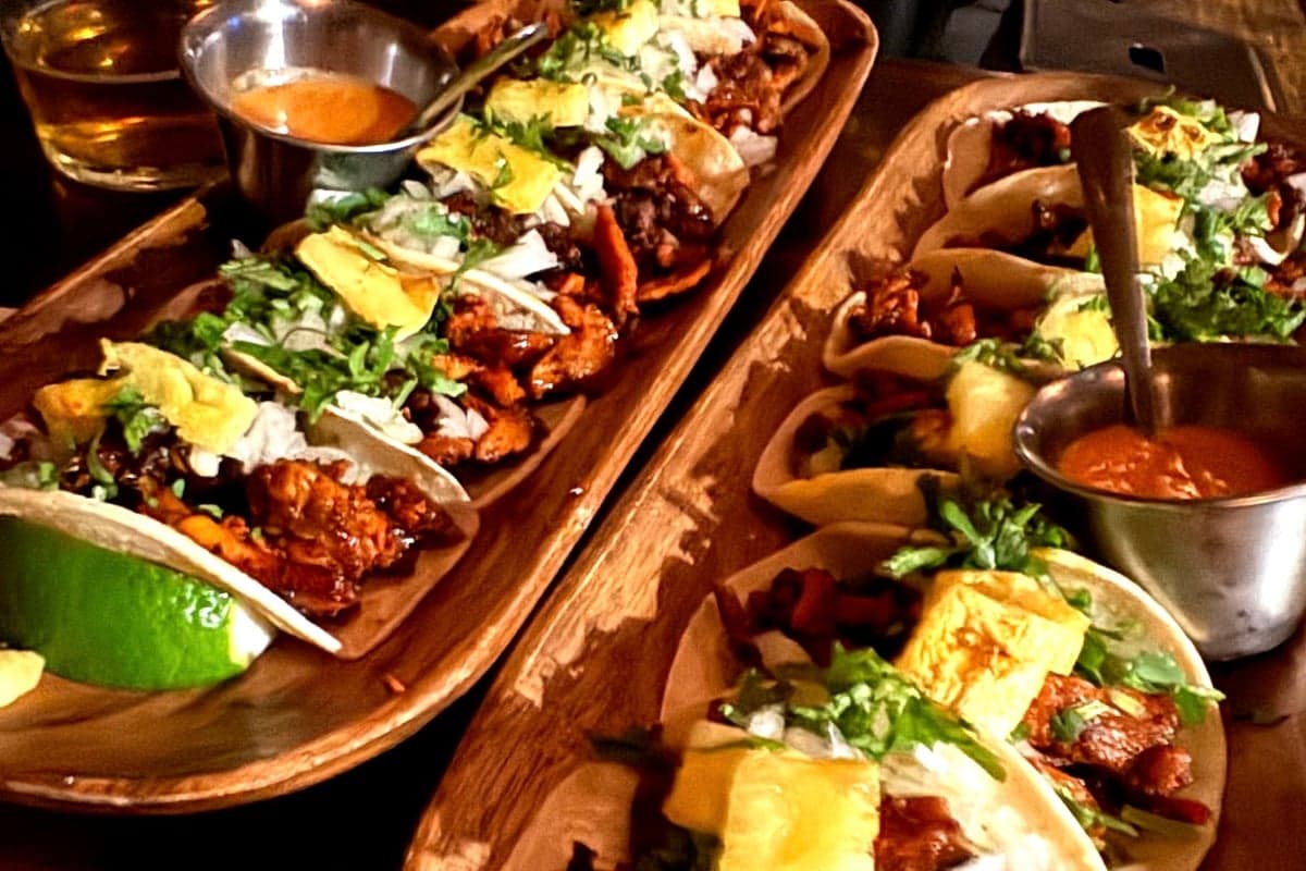 Tacos Al Pastor at Mosto
