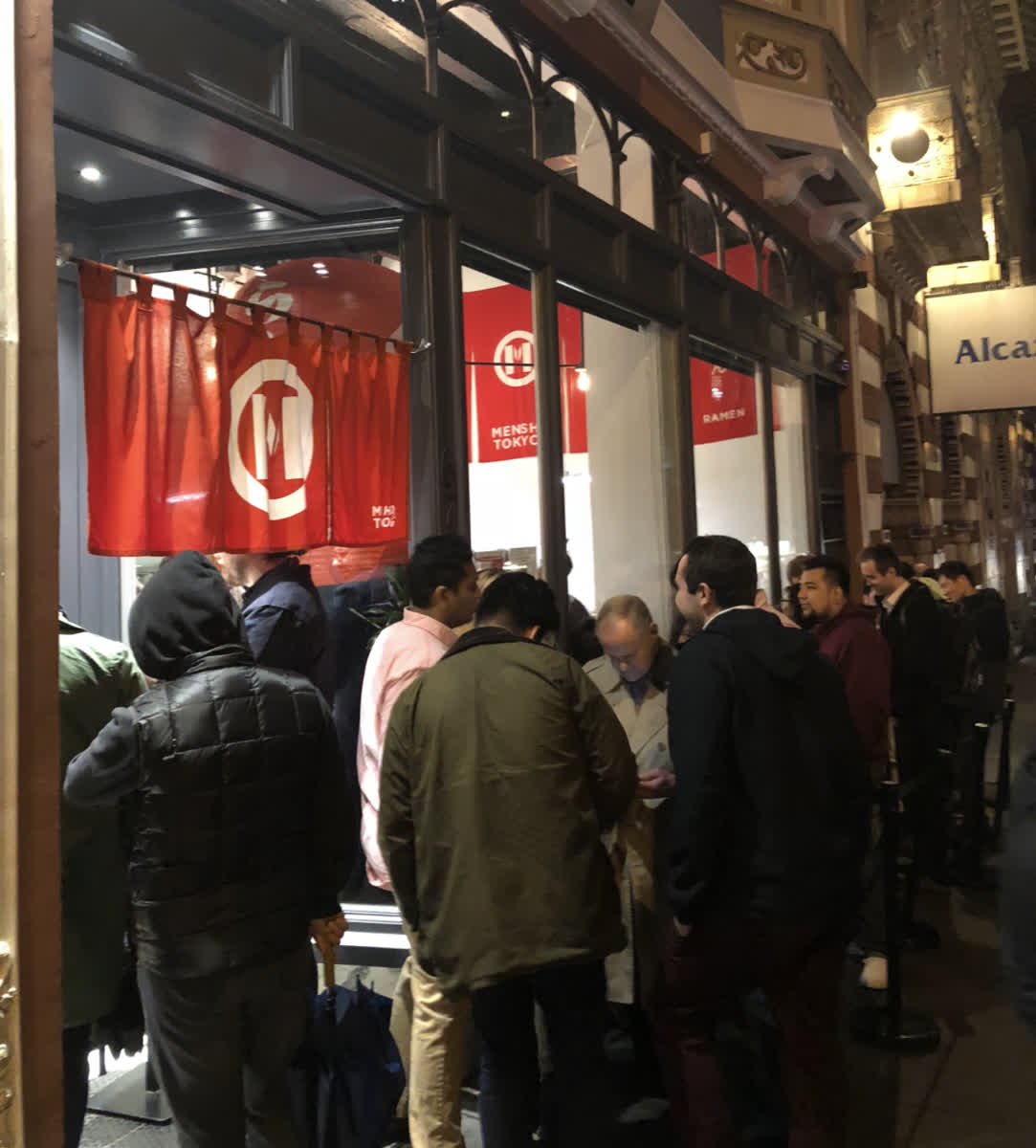 The line at Mensho Tokyo