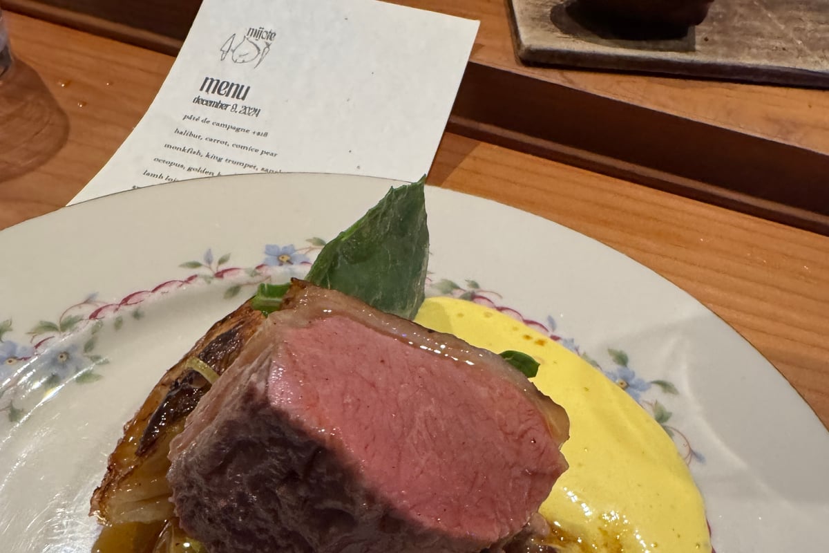 Seasonal Menu Items at Mijoté