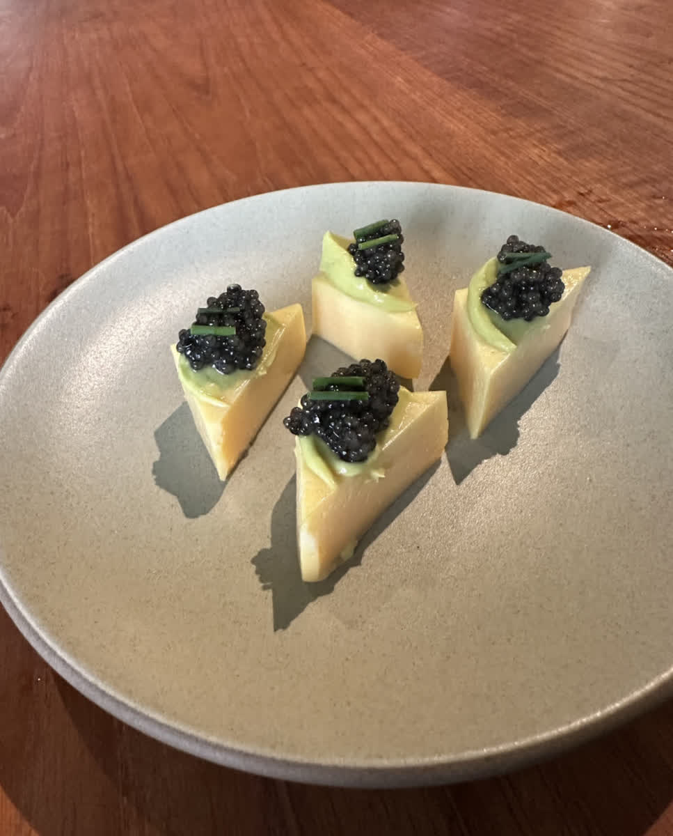 Caviar at Mister Jiu's