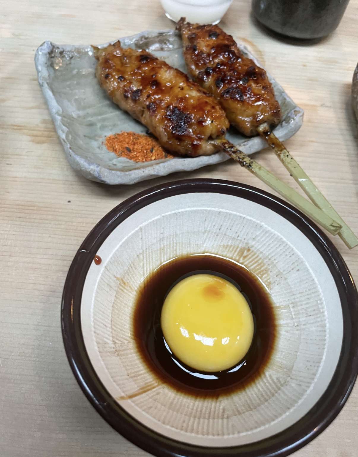 Tsukune at Rintaro