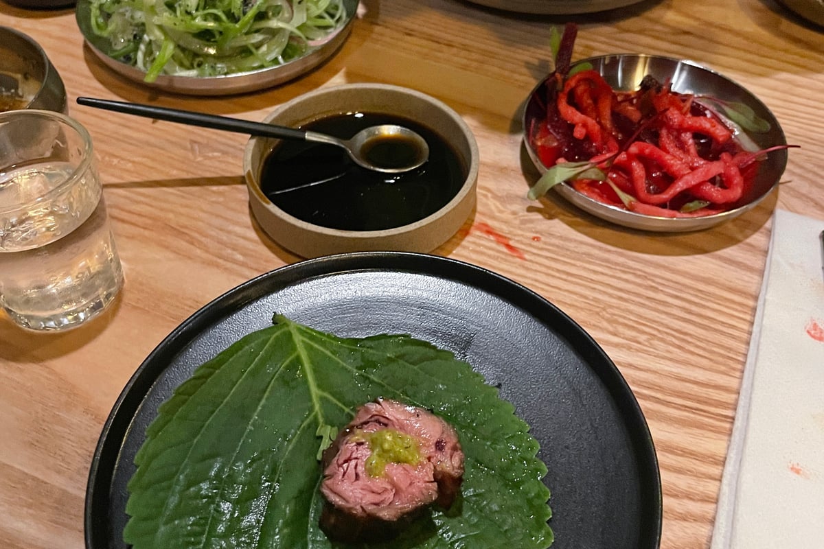 Honey Butter Grilled Corn at San Ho Won