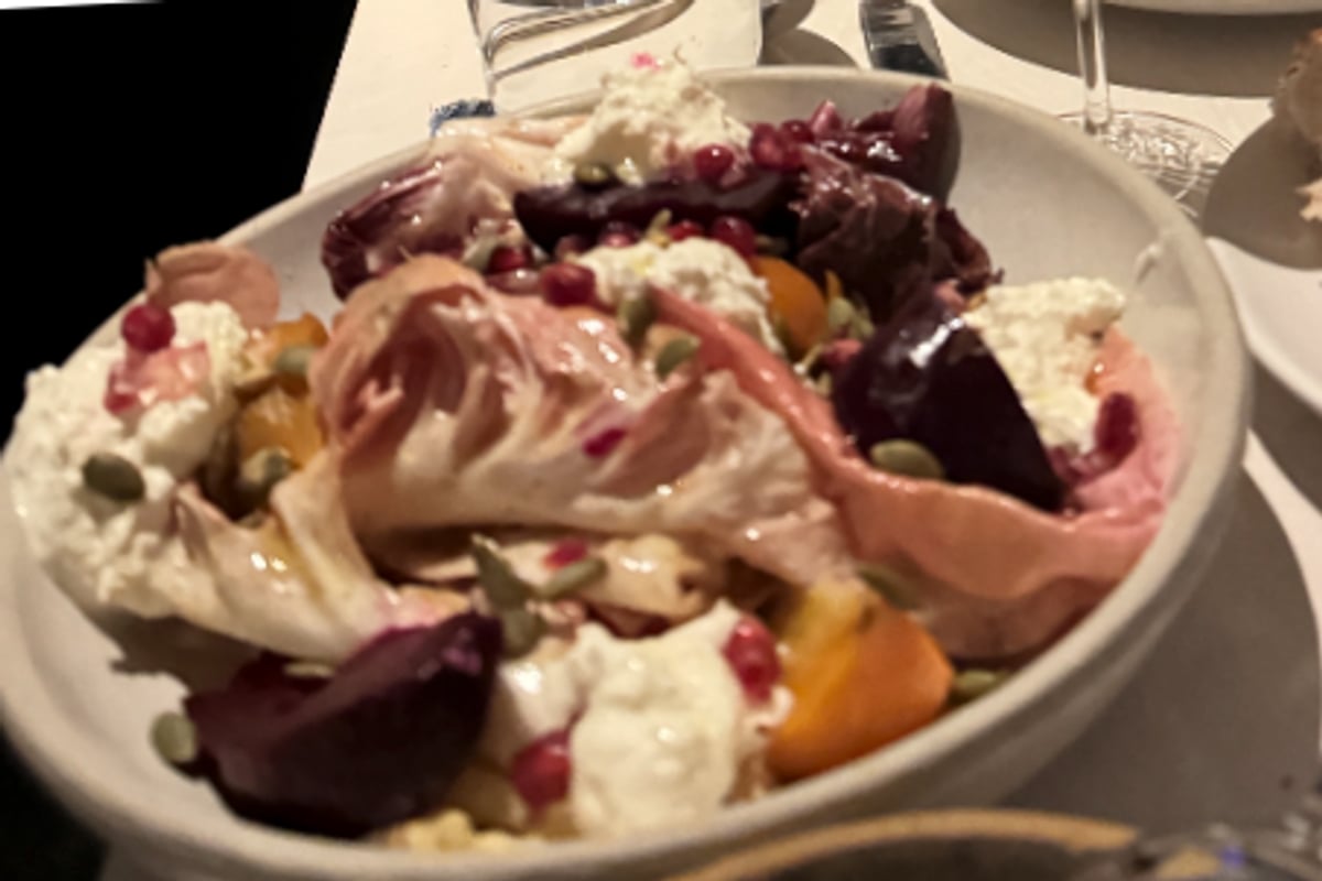 Beets and radicchio at The Morris
